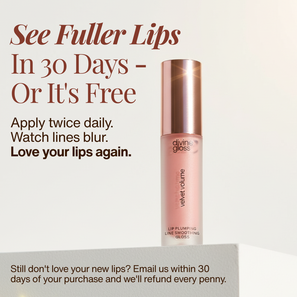 DivineGloss™ Velvet Volume Cushion-Tech Plumping Line Smoothing Gloss 3.3ml