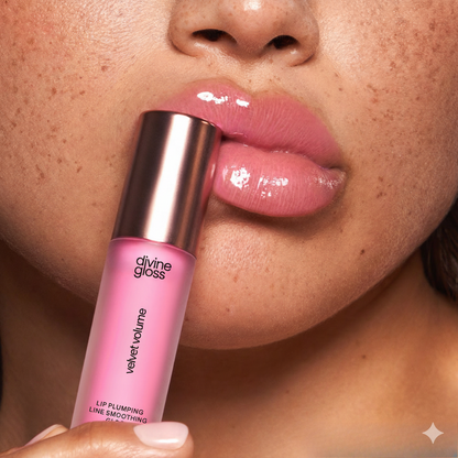 DivineGloss™ Velvet Volume Cushion-Tech Plumping Line Smoothing Gloss 3.3ml